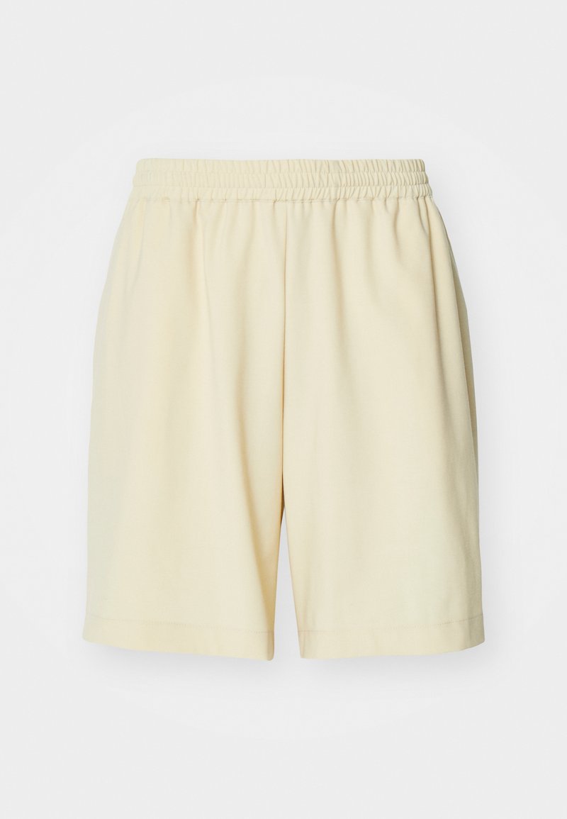 Bonsai RAFFIA SHORT BASKET FIT PANT UNISEX - Shorts - off-white/crema ...