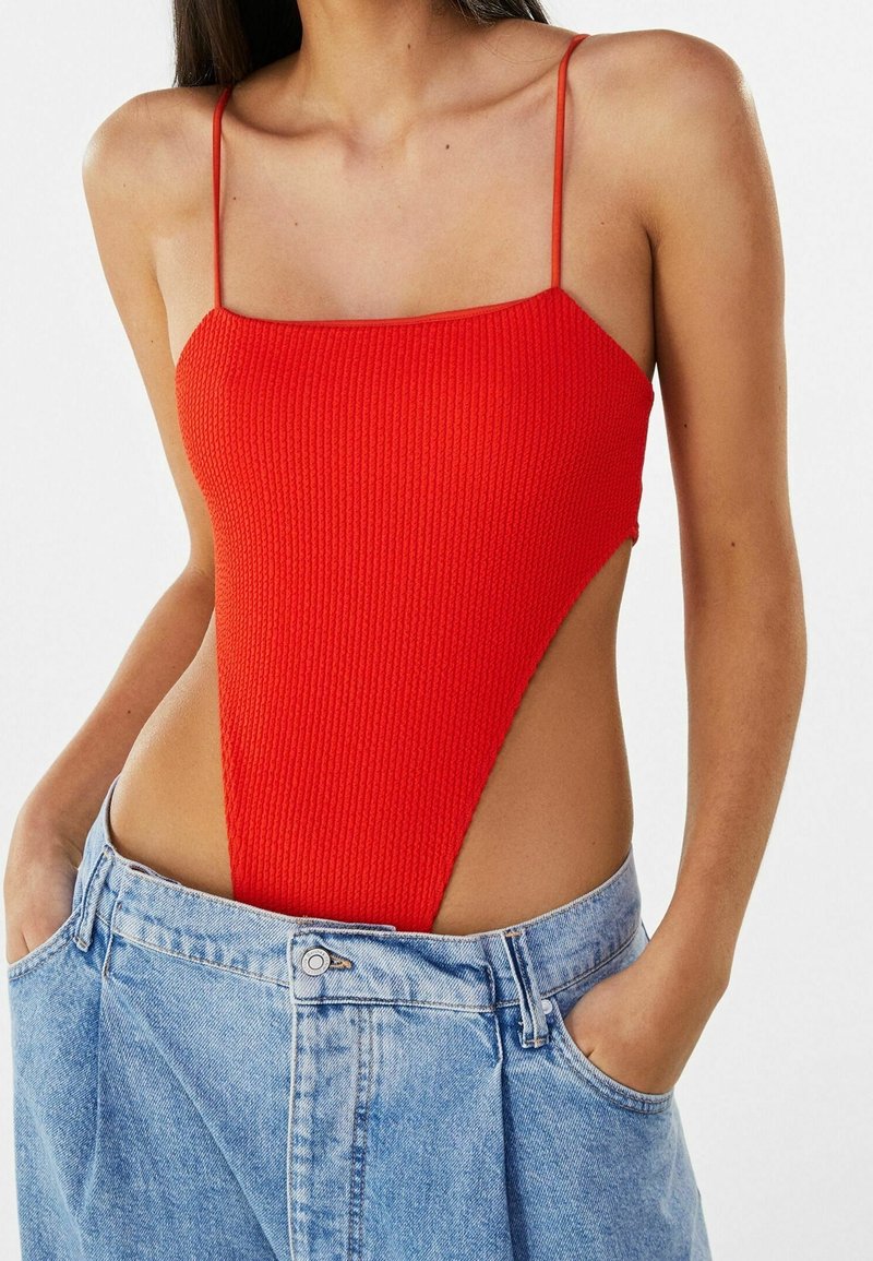 Bershka Débardeur - red