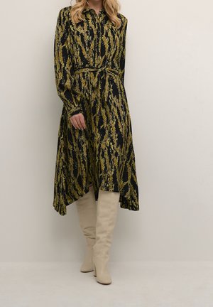 Kaffe, Robe chemise - green
