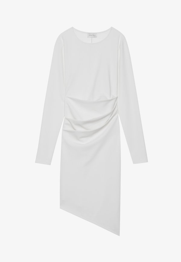 Jersey dress - egret2