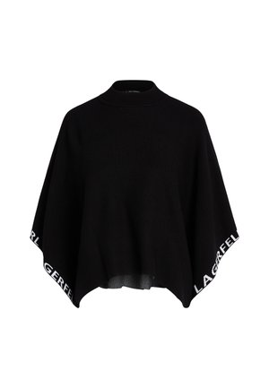 KARL LAGERFELD Strickpullover - white black