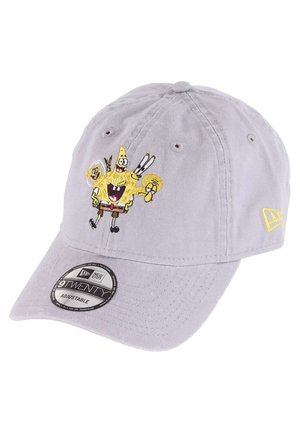 New Era SPONGEBOB SQUAREPANTS SARCASTIC SPONGEBOB TWENTY UNSTRUCTU - Cap - grau