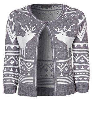 Strickjacke - grey