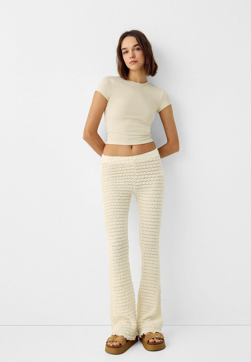 Bershka Broek beige Bershka Broek beige
