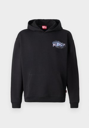BOX HOOD UNISEX - Sweat à capuche - black