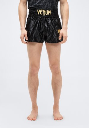 CONTENDER XT MUAY THAI SHORTS - Spordišortsid - black/gold-coloured