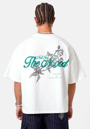 Print T-shirt - white
