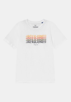 JORBRADY TEE CREW NECK - T-shirt print - bright white