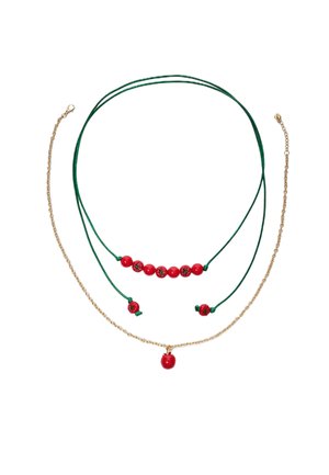 SET OF 2 TOMATO - Halskæder - red