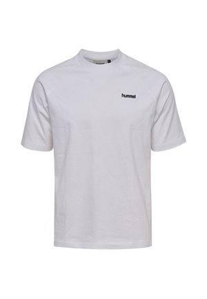 Hummel, KEEPER GRAPHIC S/S - T-shirt imprimé - white/red