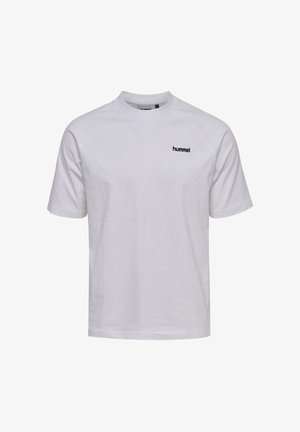 Hummel, KEEPER GRAPHIC S/S - T-shirt imprimé - white/red