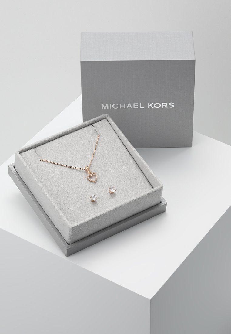 Damen Halsketten | Michael Kors PREMIUM SET Ohrringe roségold-coloured/roségoldfarben - QS67648 Damen Halsketten | Michael Kors PREMIUM SET Ohrringe roségold-coloured/roségoldfarben - QS67648