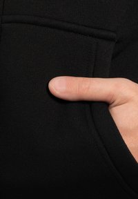 Smilodox ILYAS BASIC ZIPPER - Mikina na zip - schwarz