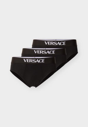 ESSENTIAL LOGO 3 PACK - Σλιπ - black