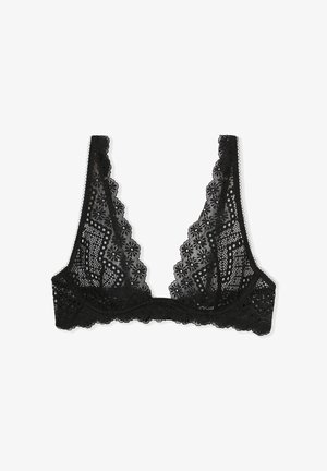 Etam, ECLIPSE - Triangle bra - black