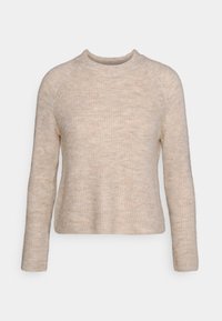 Pieces Petite Stickad tröja - beige