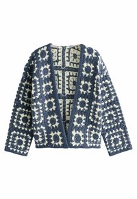 Next - Cardigan - blue chambray Thumbnail Image 1