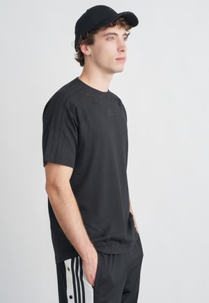 CUTLINE TEE - Βασικό μπλουζάκι - black