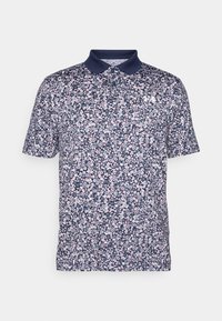 MATCHPLAY PRINTED - Polo shirt - midnight navy/downpour gray/white