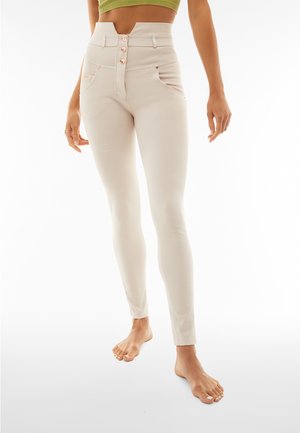 Freddy WR.UP IN NAVETTA CON VITA STILE BUSTIER. - Pantalones - crystal gray