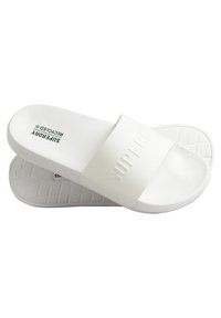 Superdry & Co CODE LOGO - Chanclas de baño - white