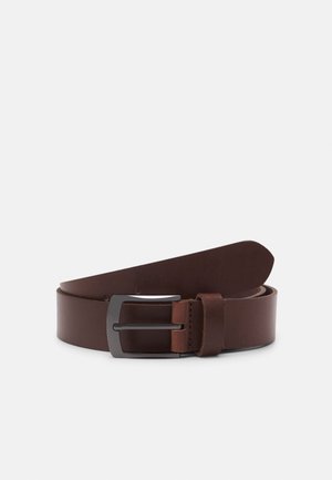 LEATHER - Belt - brown