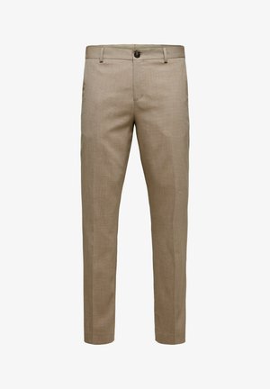 Selected, SLHSLIM NEIL - Pantalon de costume - sand