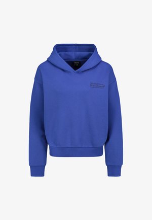 Sublevel SUBLEVEL SWEATHOODIE OVERSIZED MIT LOGO - Hoodie - blue