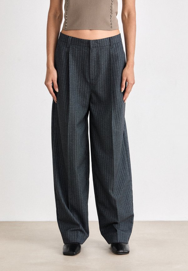 MARIA PANTS - Trousers - night melange