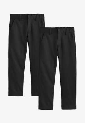 REGULAR FIT - Hlače - black