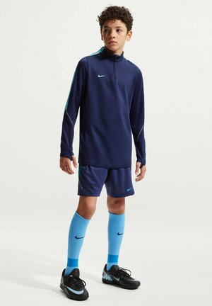 Nike Performance OLDER DRI-FIT FOOTBALL DRILL STRIKE - Maglietta a manica lunga - midnight navy vivid sky vivid sky vivid sky