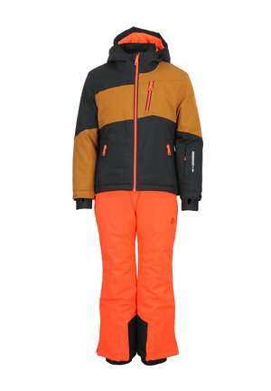 SET - Combinaison de ski - noir camel corail