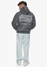 Dropsize HEAVY MIRRORED LOGO  - Sweatjakke - grey