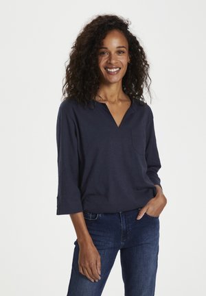 KESSIEPW - Long sleeved top - navy blazer