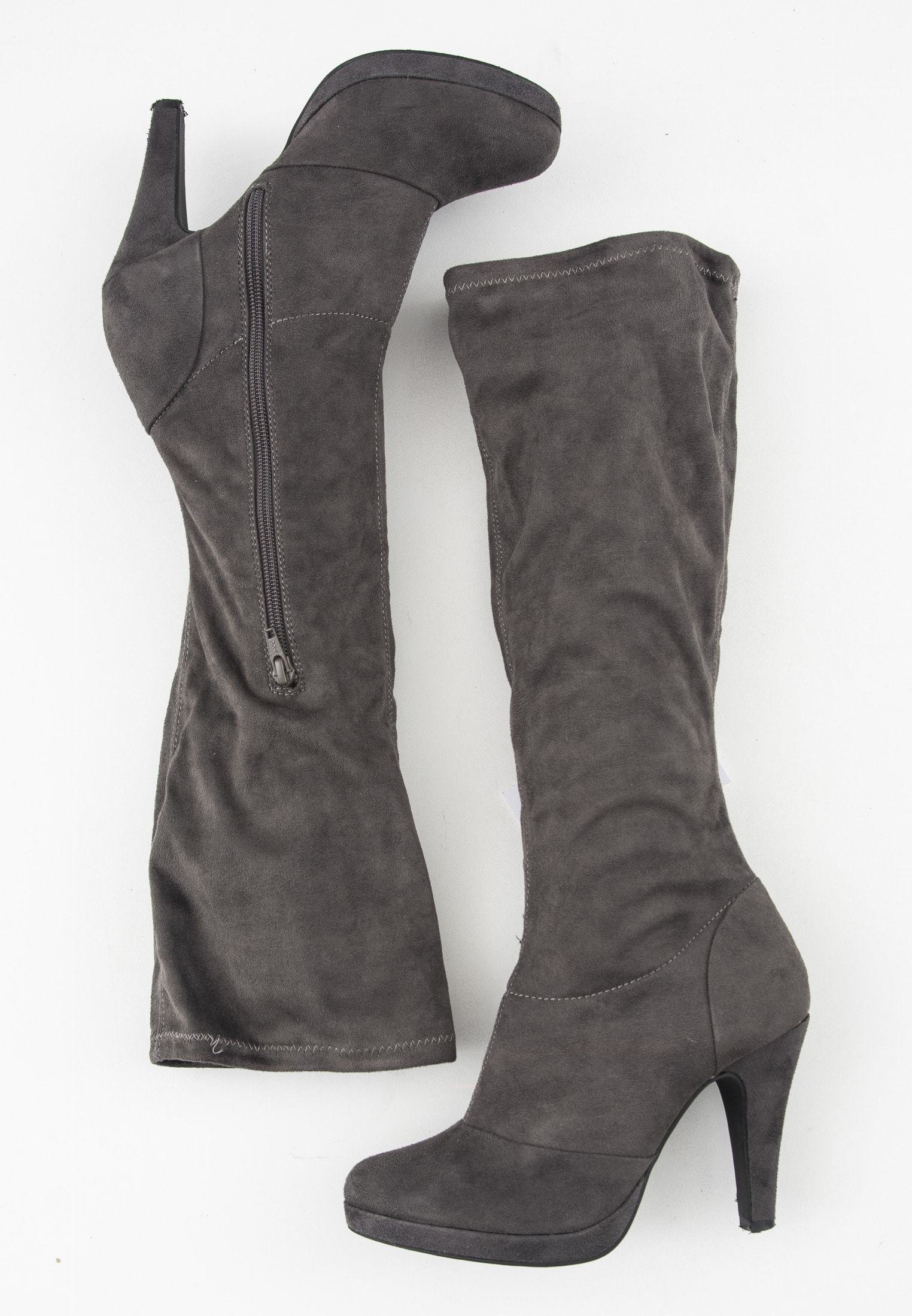 Anna Field Botas de tacón - grey/gris - Zalando.es