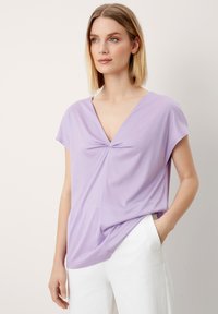 s.Oliver BLACK LABEL Marškinėliai su spaudiniu - lavender