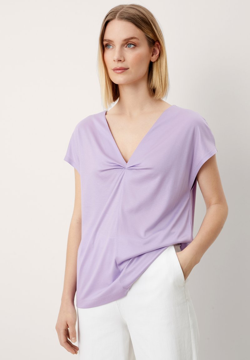 s.Oliver BLACK LABEL Marškinėliai su spaudiniu - lavender