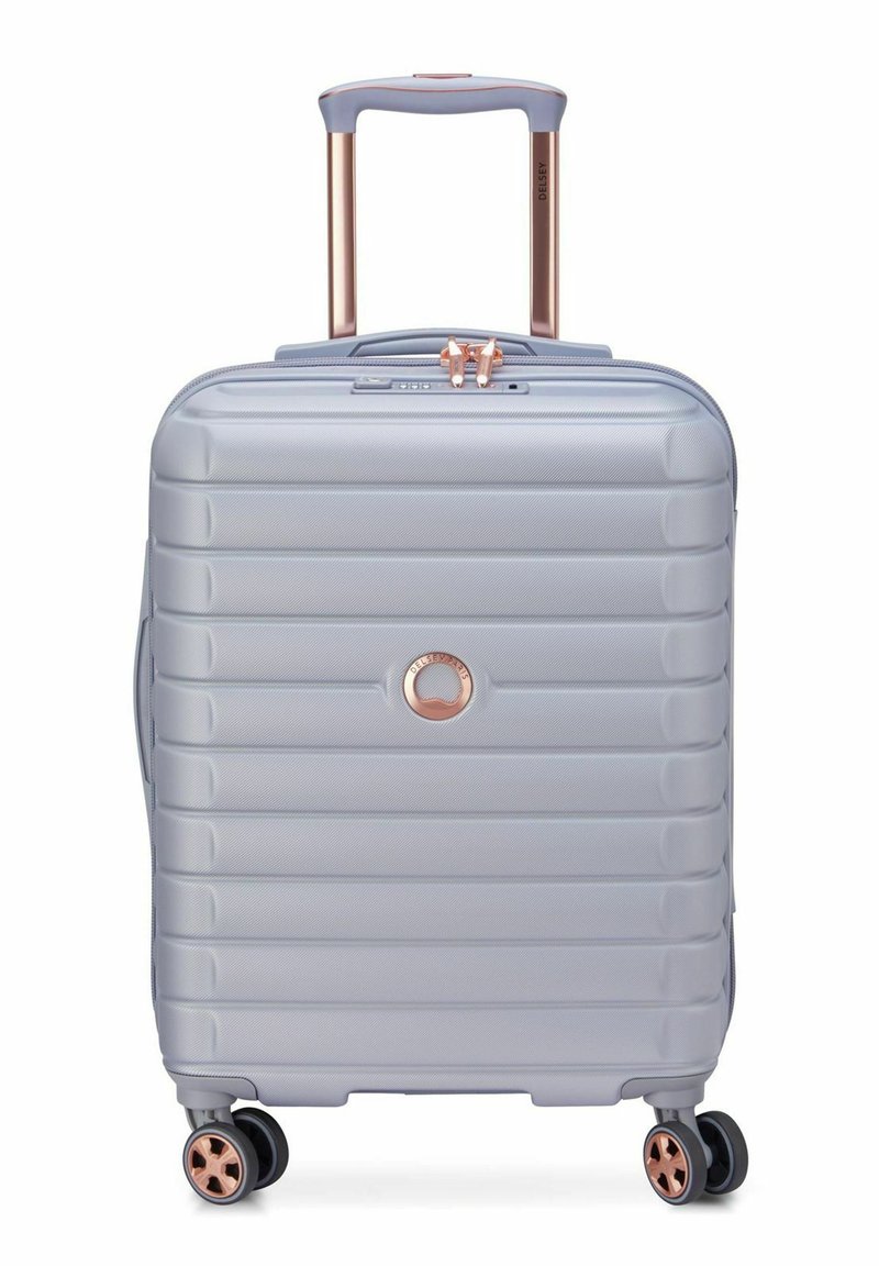 Delsey Paris SHADOW 5.0 SLIM 4-ROLLEN KABINENTROLLEY 55 CM - Valise à roulettes - platin