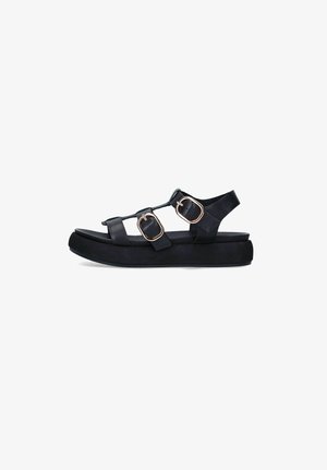 Manfield, Outdoorsandalen - schwarz