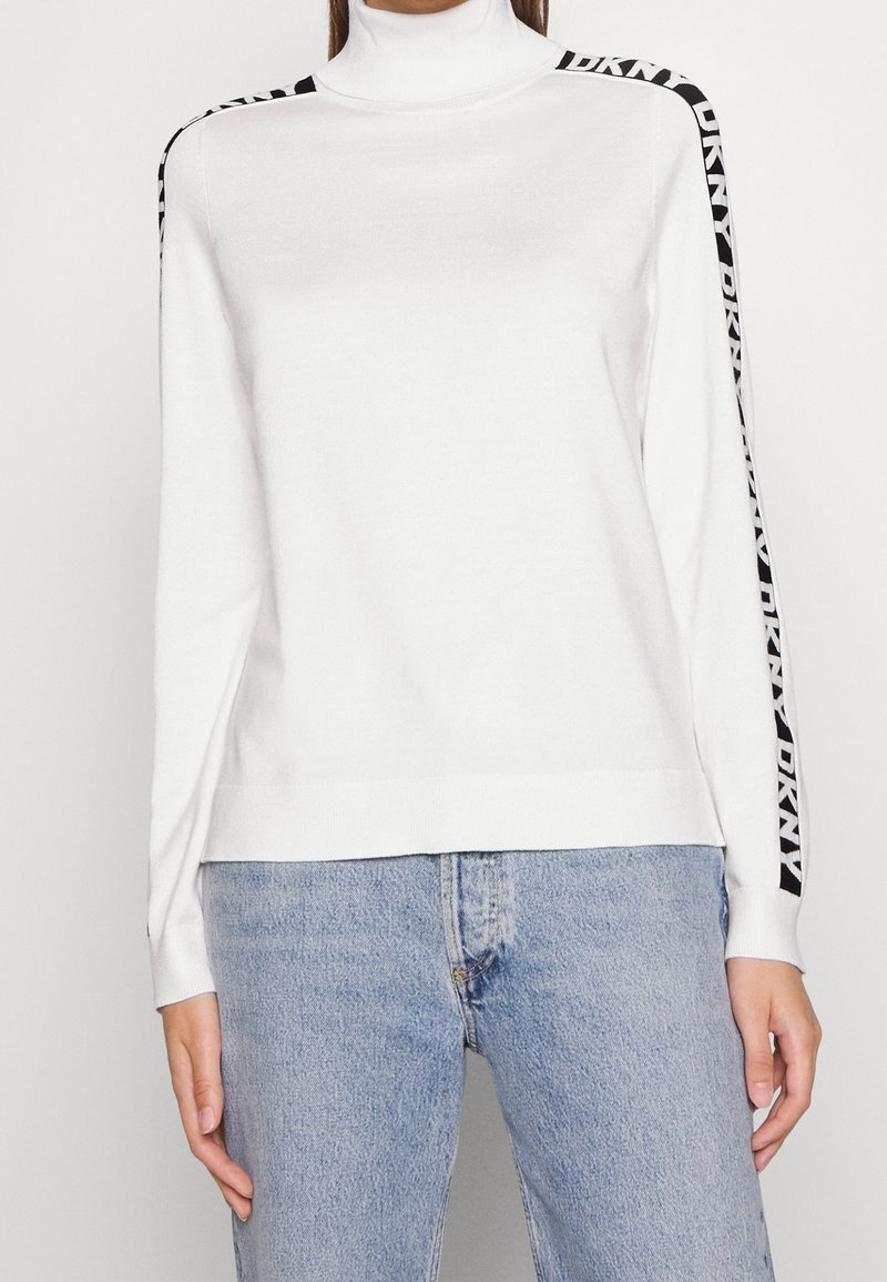 DKNY Stickad tröja - white