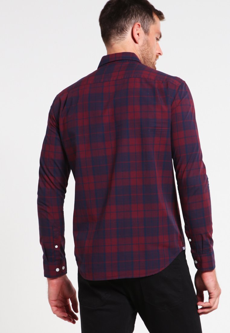 Pier One Skjorte dark bluebordeaux Zalando.no Pier One Skjorte dark bluebordeaux Zalando.no