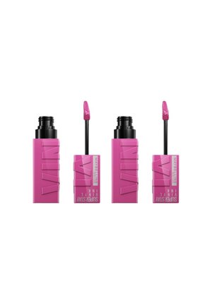 LOT DE 2 - ENCRE À LÈVRES EFFET VINYL SUPERSTAY VINYL INK - Rouge à lèvres liquide -  edgy