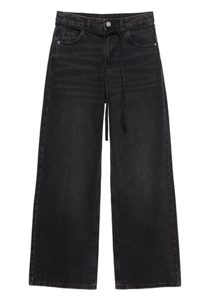 DRAWSTRING - BAGGY - Jeans Relaxed Fit - black