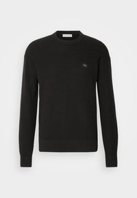 CASUAL TEXTURE SWEATER - Maglione - black