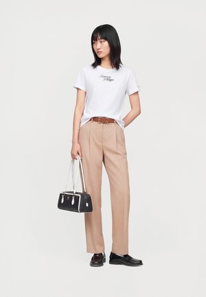 Tommy Hilfiger, CREW NECK 2 PACK - Обикновена тениска - white/black