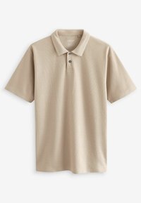 Next THREE PACK - Polo majica - grey clay red ecru textured