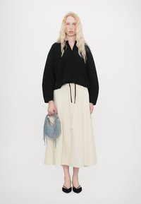 Henrik Vibskov FLAT SHIRT - Pogājama blūze - black
