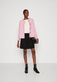 Selected Femme SLFLULU CARDIGAN - Gilet - moonlite mauve melange