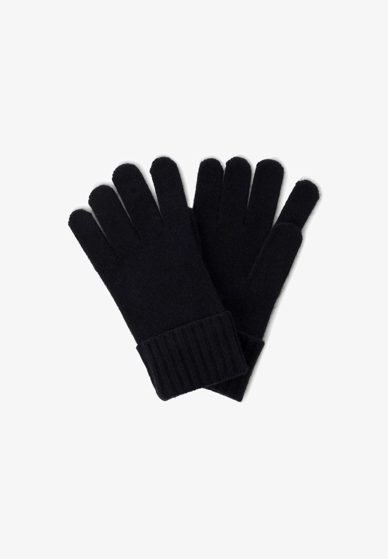 Marie Lund Fingerhandschuh - schwarz