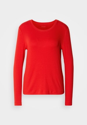 Marc Cain Top s dlhým rukávom - cranberry